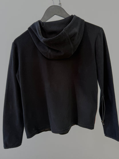 Prada Sport FW99 Drawstring Hoodie | O/S, Black