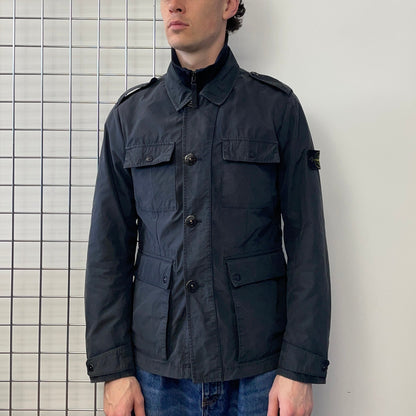 Stone Island Navy SS11 Micro Reps Field Jacket | Medium, Navy