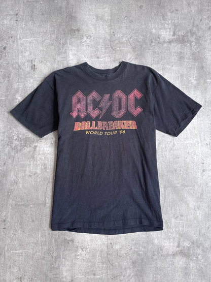 1996 AC/DC "Ballbreaker" Washed Black Tour Single Stitch Tee
