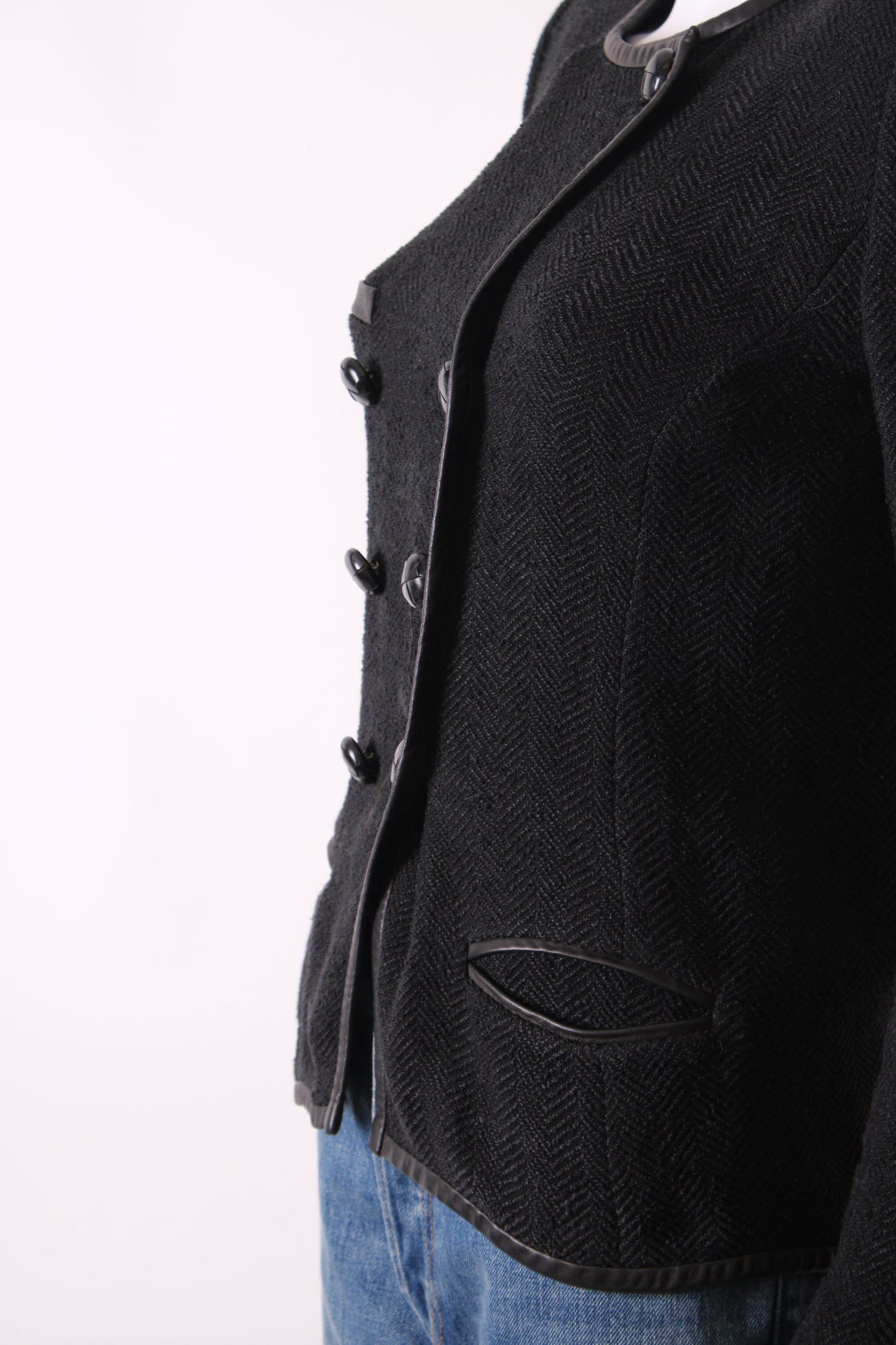 Isabel Marant Quilted Button Jacket Black 10 | O/S, Black