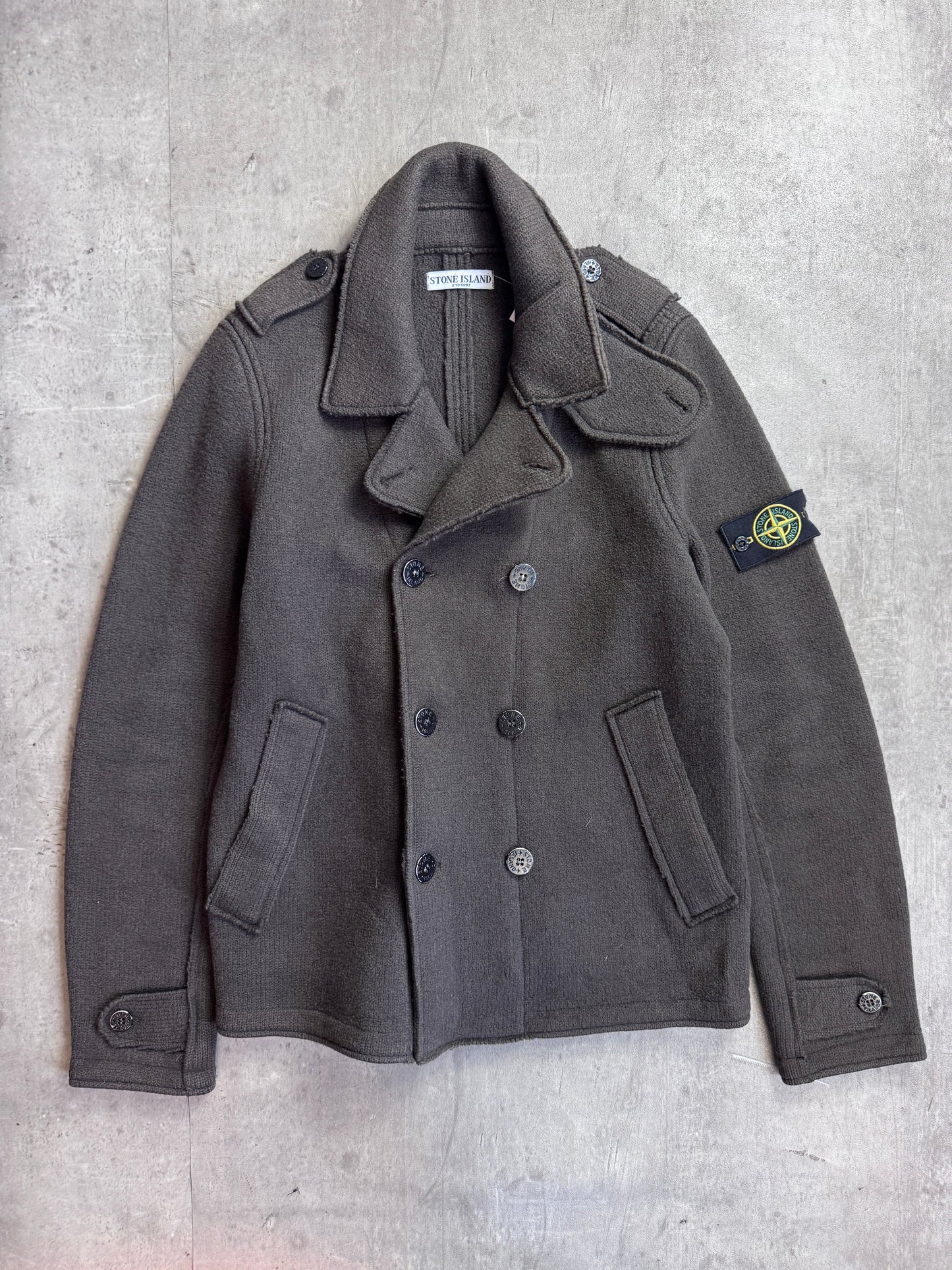 A/W 2010 Stone Island Brown Knit Jacket