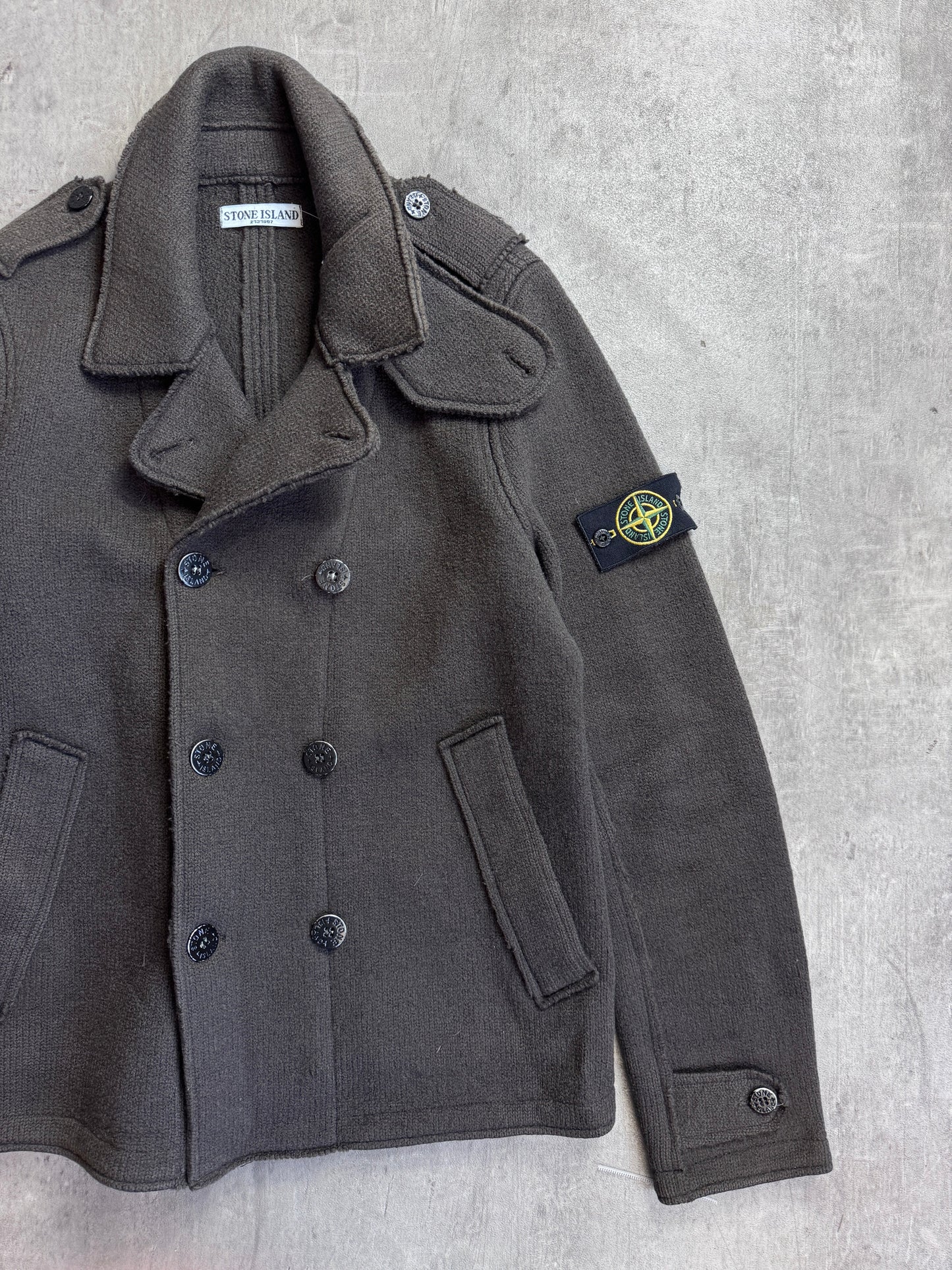 A/W 2010 Stone Island Brown Knit Jacket