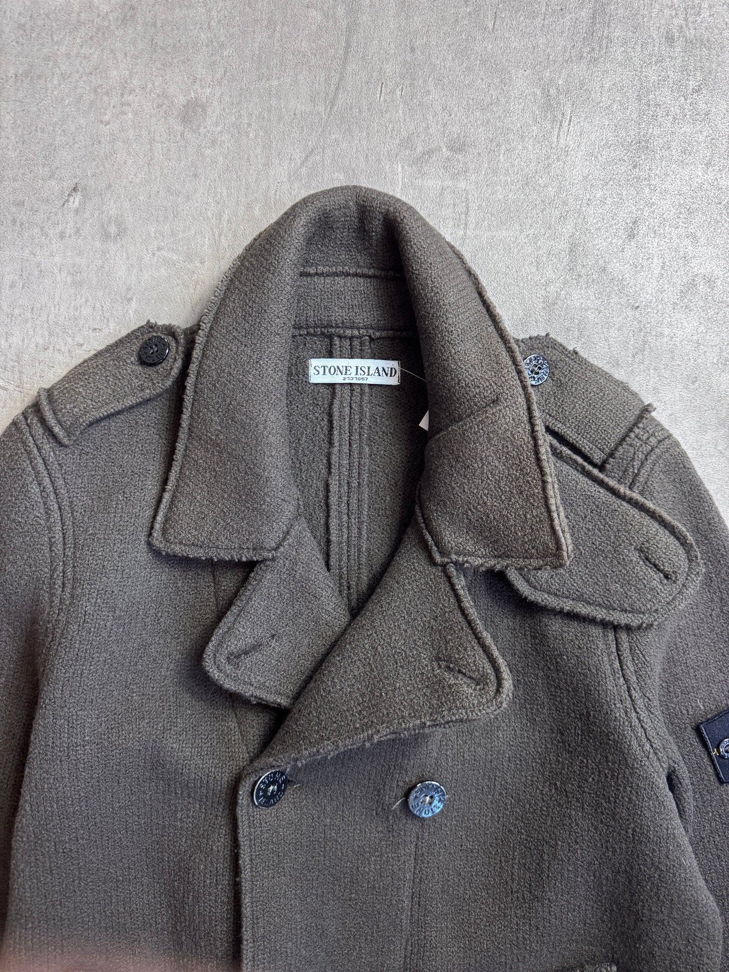 A/W 2010 Stone Island Brown Knit Jacket