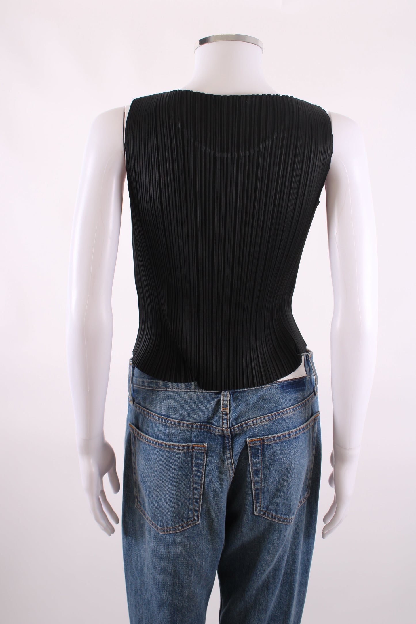 Pleats Please Top short sleeved Black S | Small, Black