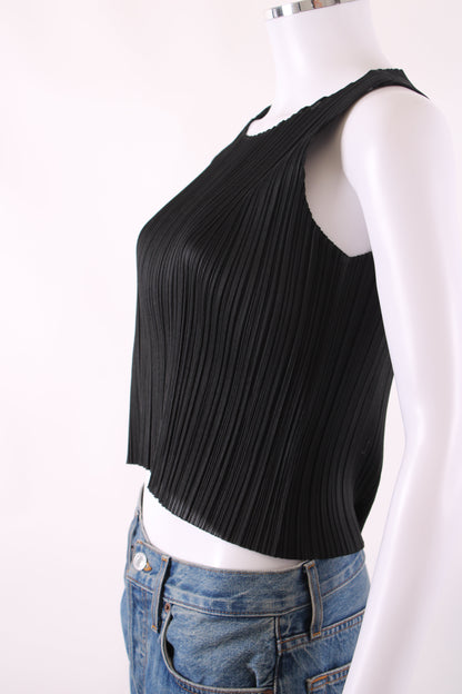Pleats Please Top short sleeved Black S | Small, Black