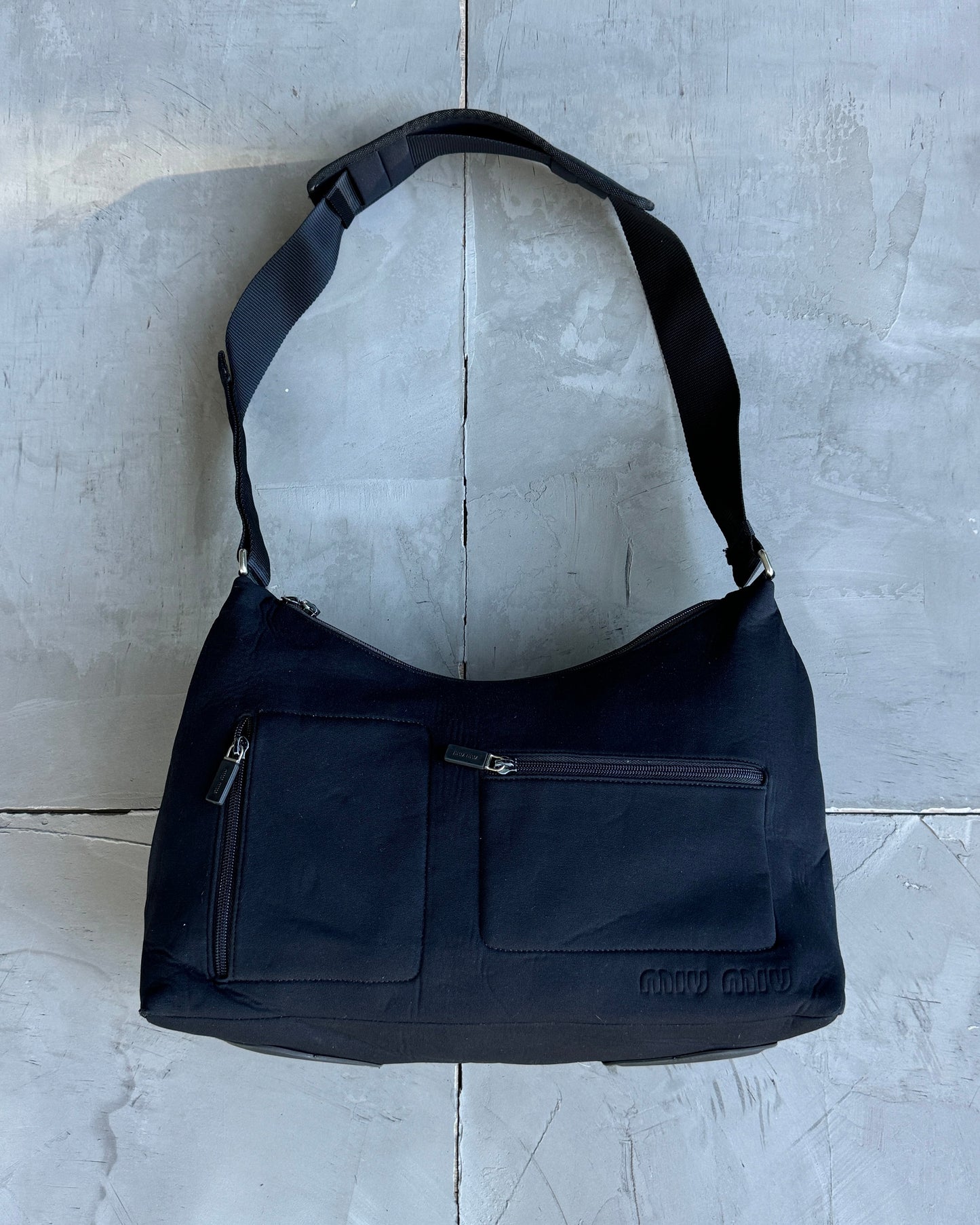 Miu Miu FW99 Nylon Side Bag