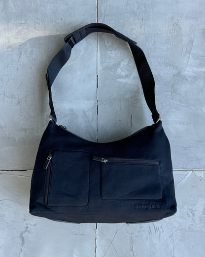 Miu Miu FW99 Nylon Side Bag