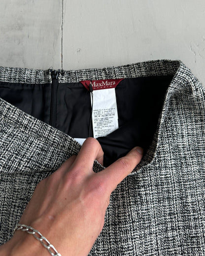 MAX MARA WOOL MIDI SKIRT - S/M