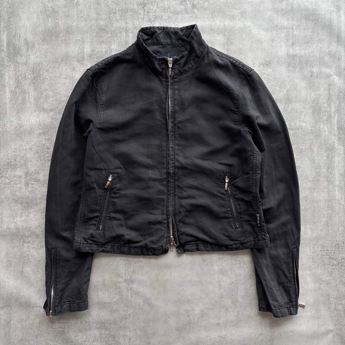 ARMANI BIKER JACKET | O/S, Black