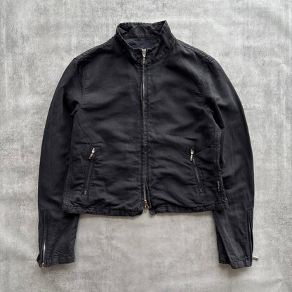 ARMANI BIKER JACKET | O/S, Black