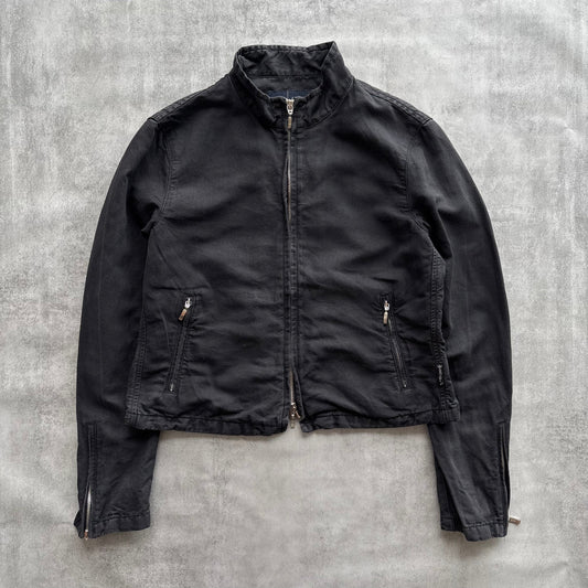 ARMANI BIKER JACKET | O/S, Black