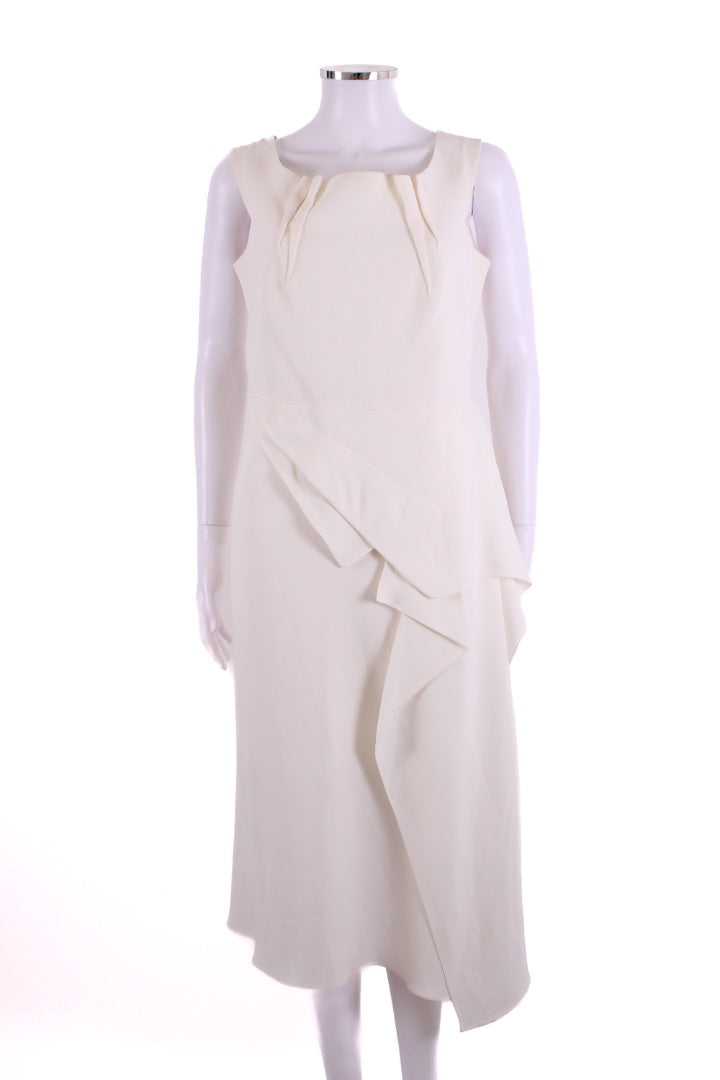 Roland Mouret Dress Cream 14 | Default Title, Cream