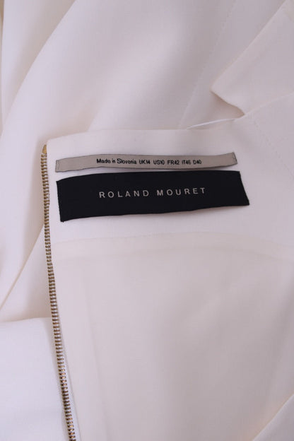 Roland Mouret Dress Cream 14 | Default Title, Cream