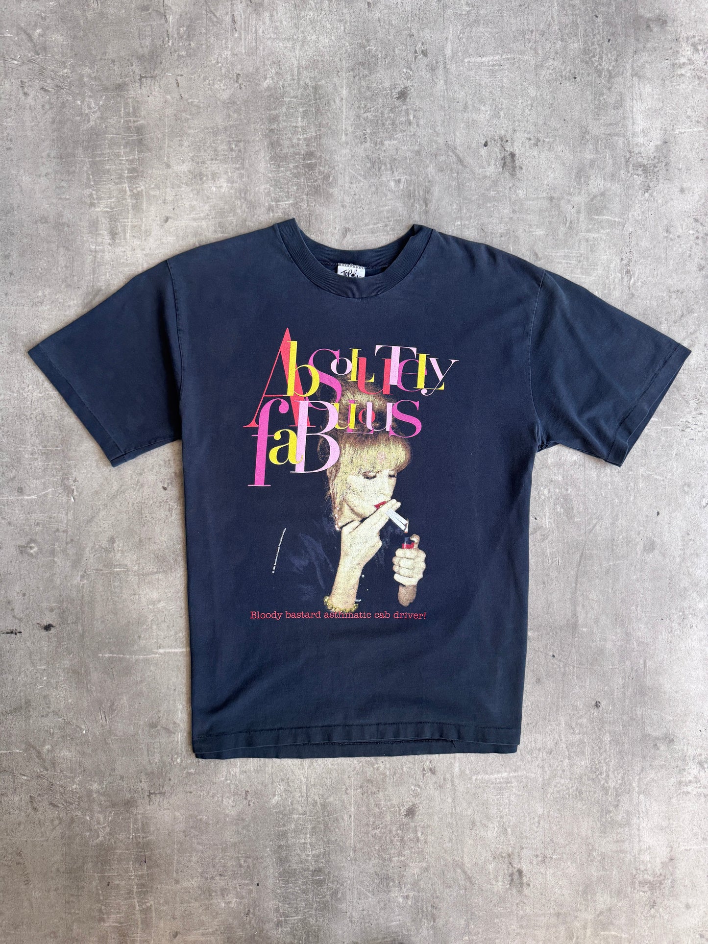 1995 Absolutley Fabulous Show Promo Graphic Tee | Default Title, Multicoloured