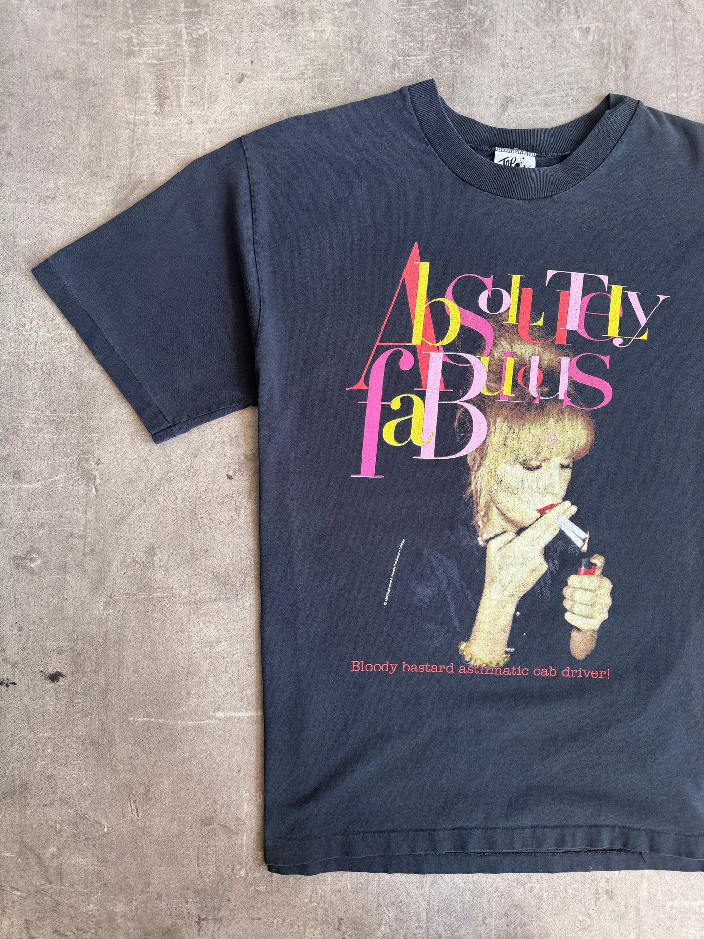 1995 Absolutley Fabulous Show Promo Graphic Tee | Default Title, Multicoloured