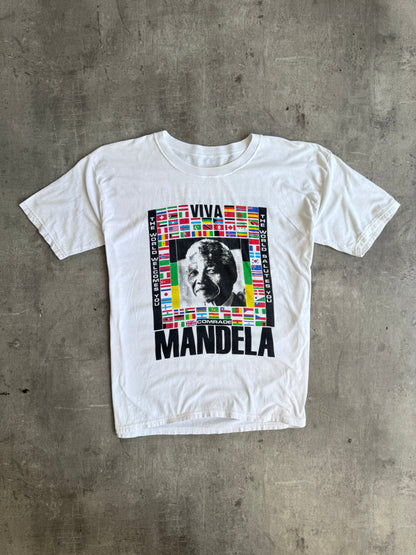 Viva Mandela 'Free Nelson Mandela' Flag Graphic Tee | Default Title, Multicoloured