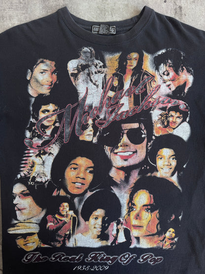 2009 Michael Jackson Memorial College Graphic Tee | Default Title, Multicoloured