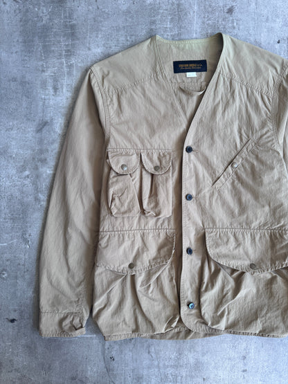 Uniform Bridge & Co Khaki Multipocket Utility Workwear Jacket | Default Title, Multicoloured