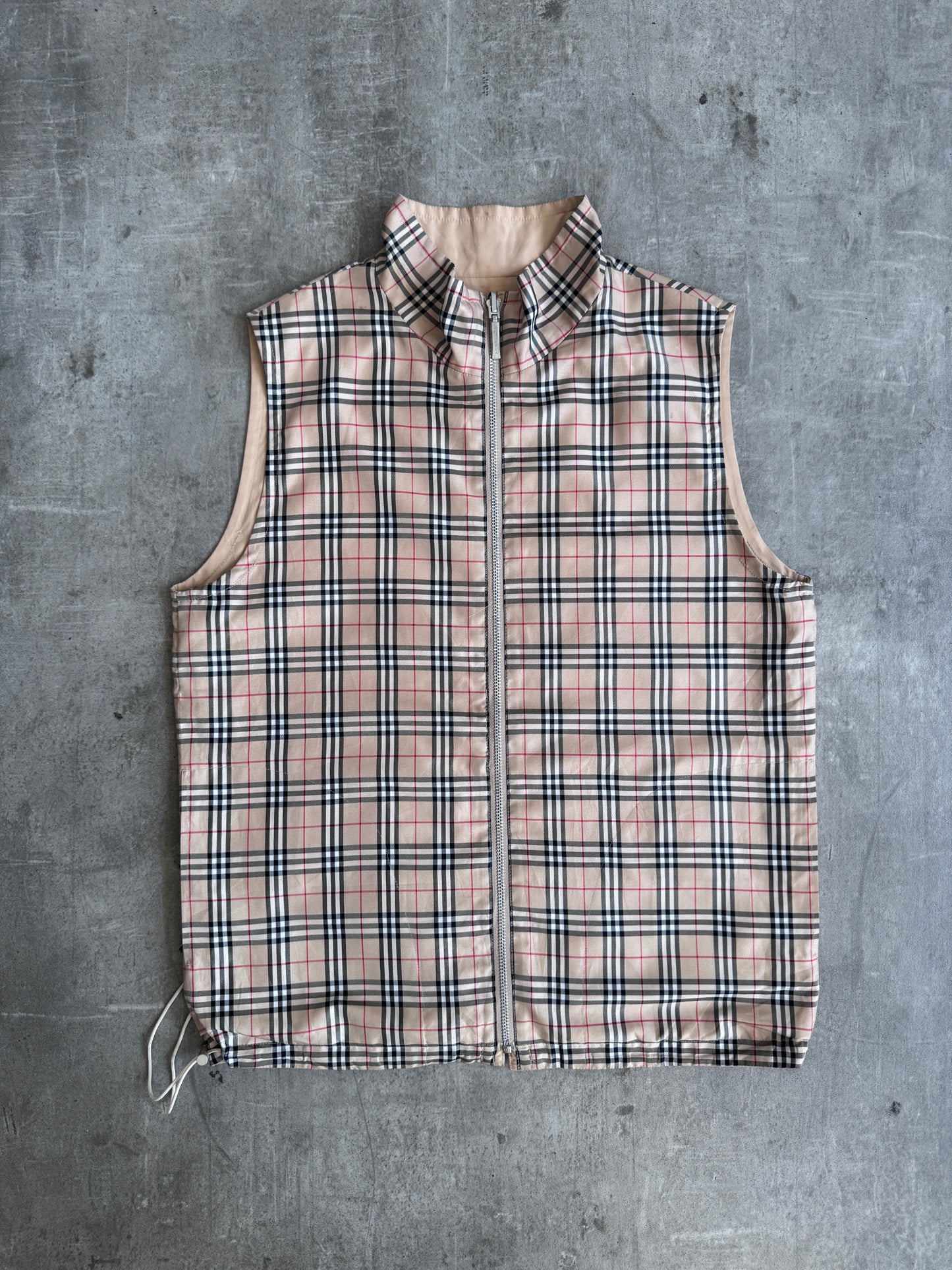 Burberry London Polyester Nova Check Reversible Gilet | Default Title, Multicoloured