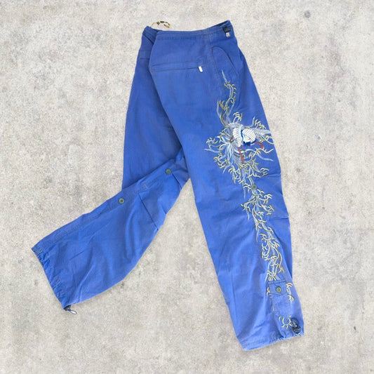 Rare Limited Edition Maharishi Blue Embroidered Snopants / Trousers | Default Title, Blue