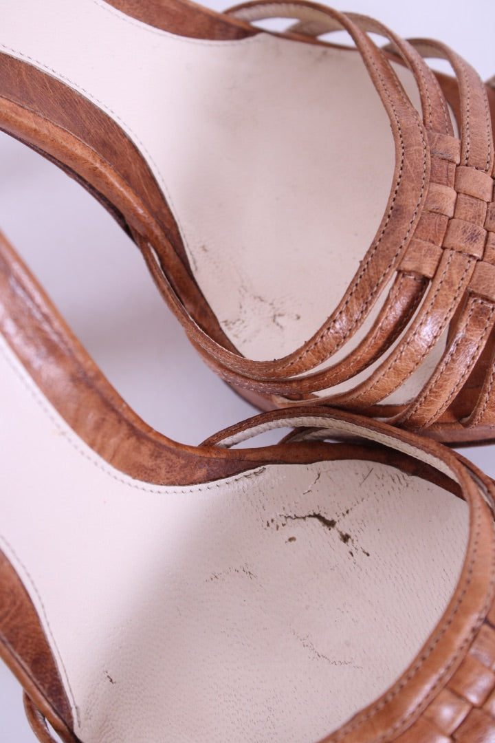 Fendi Heels Brown 38 1/2 | UK 5.5, Brown