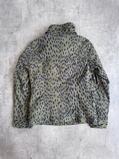 Hysteric Glamour Olive Leopard Camo Military Style Jacket | Default Title, Multicoloured
