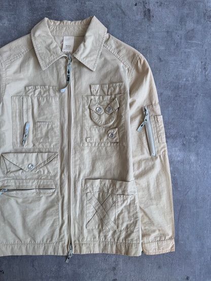 1991 Moschino Beige Survival Jacket | Default Title, Multicoloured