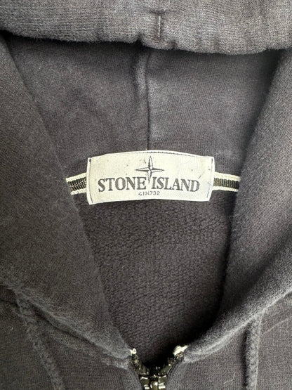 A/W 2014 Stone Island Logo Full-Zip Hooded Jacket