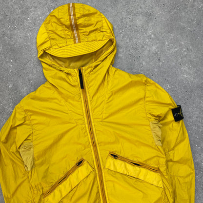 Stone Island Yellow Membrana TC Lightweight Hooded Jacket SS13 | Medium, Multicoloured