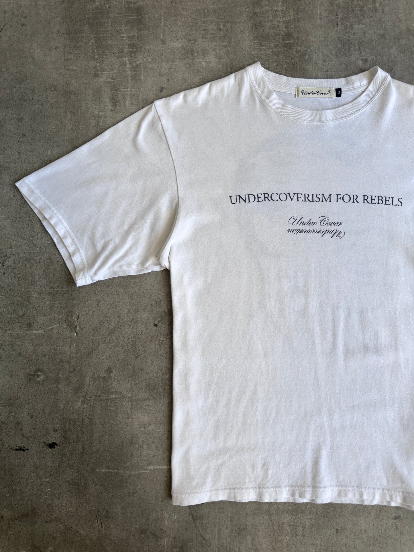 Undercover Undercoverism For Rebels Graphic Print Tee | Default Title, Multicoloured
