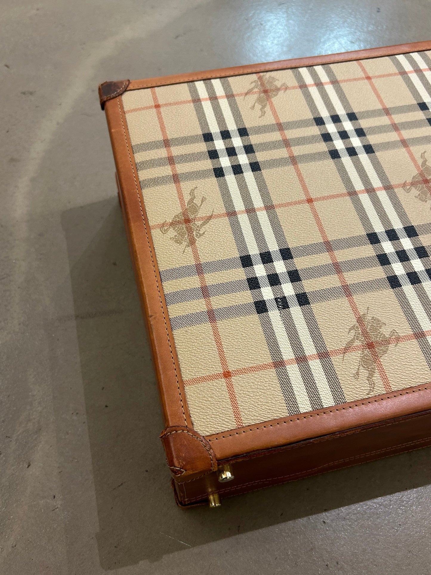 Burberry Nova Check Small Briefcase