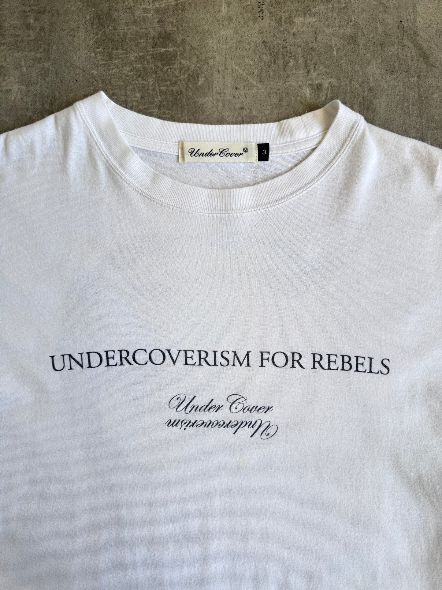 Undercover Undercoverism For Rebels Graphic Print Tee | Default Title, Multicoloured