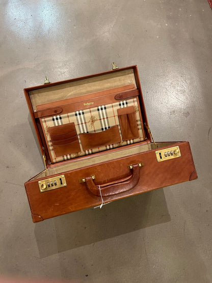 Burberry Nova Check Small Briefcase