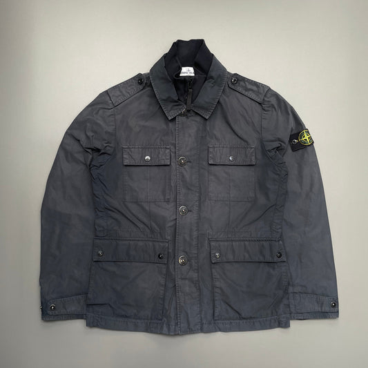 Stone Island Navy SS11 Micro Reps Field Jacket | Medium, Navy