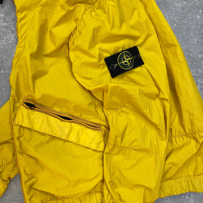 Stone Island Yellow Membrana TC Lightweight Hooded Jacket SS13 | Medium, Multicoloured