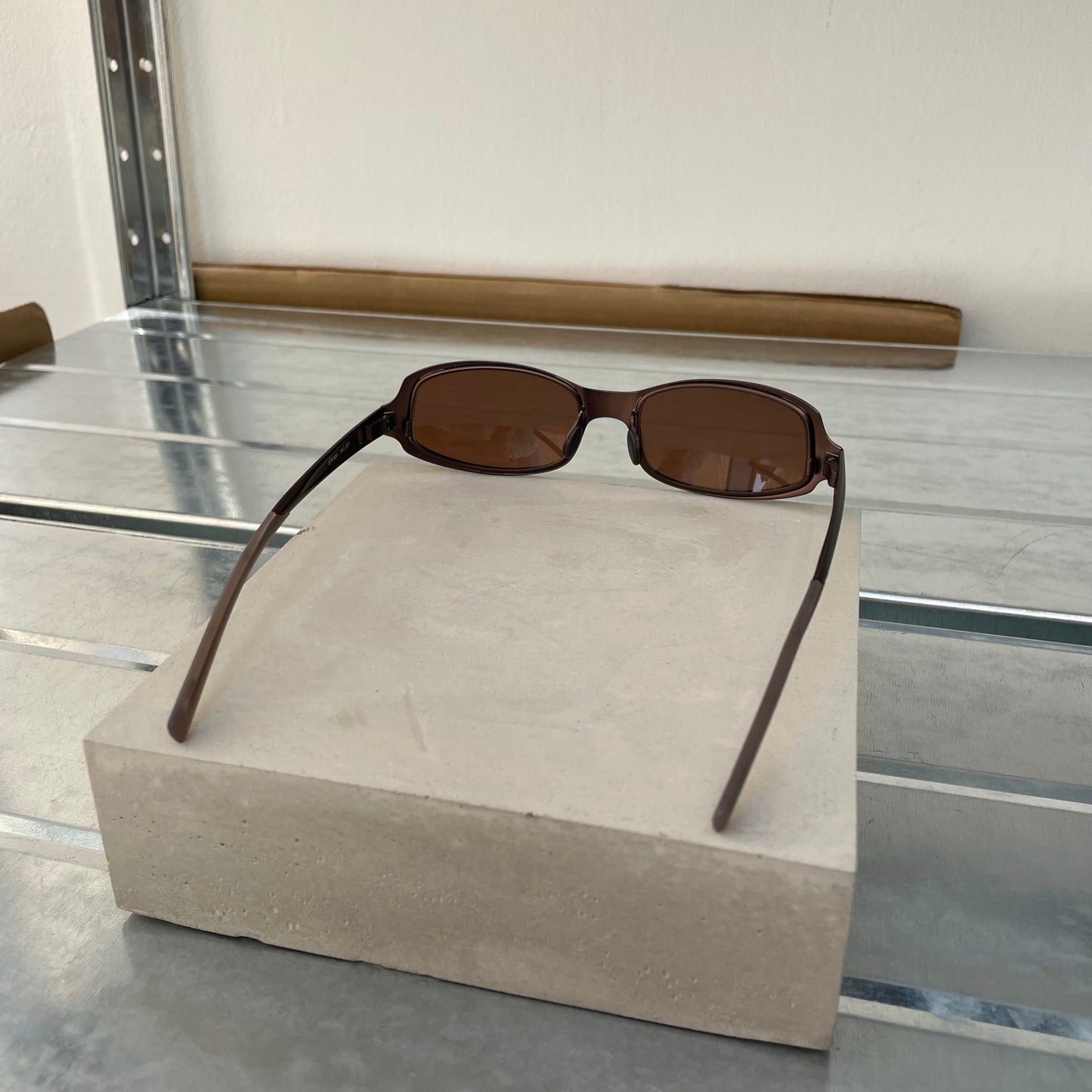 Prada Brown 00s Women's Micro Sunglasses | O/S, Brown