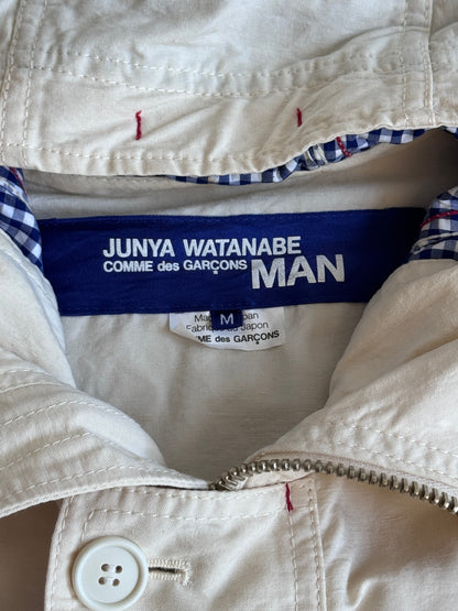 S/S 2010 Comme Des Garcons X Junya Watanabe Gingham Plaid Field Parka | Medium, Multicoloured