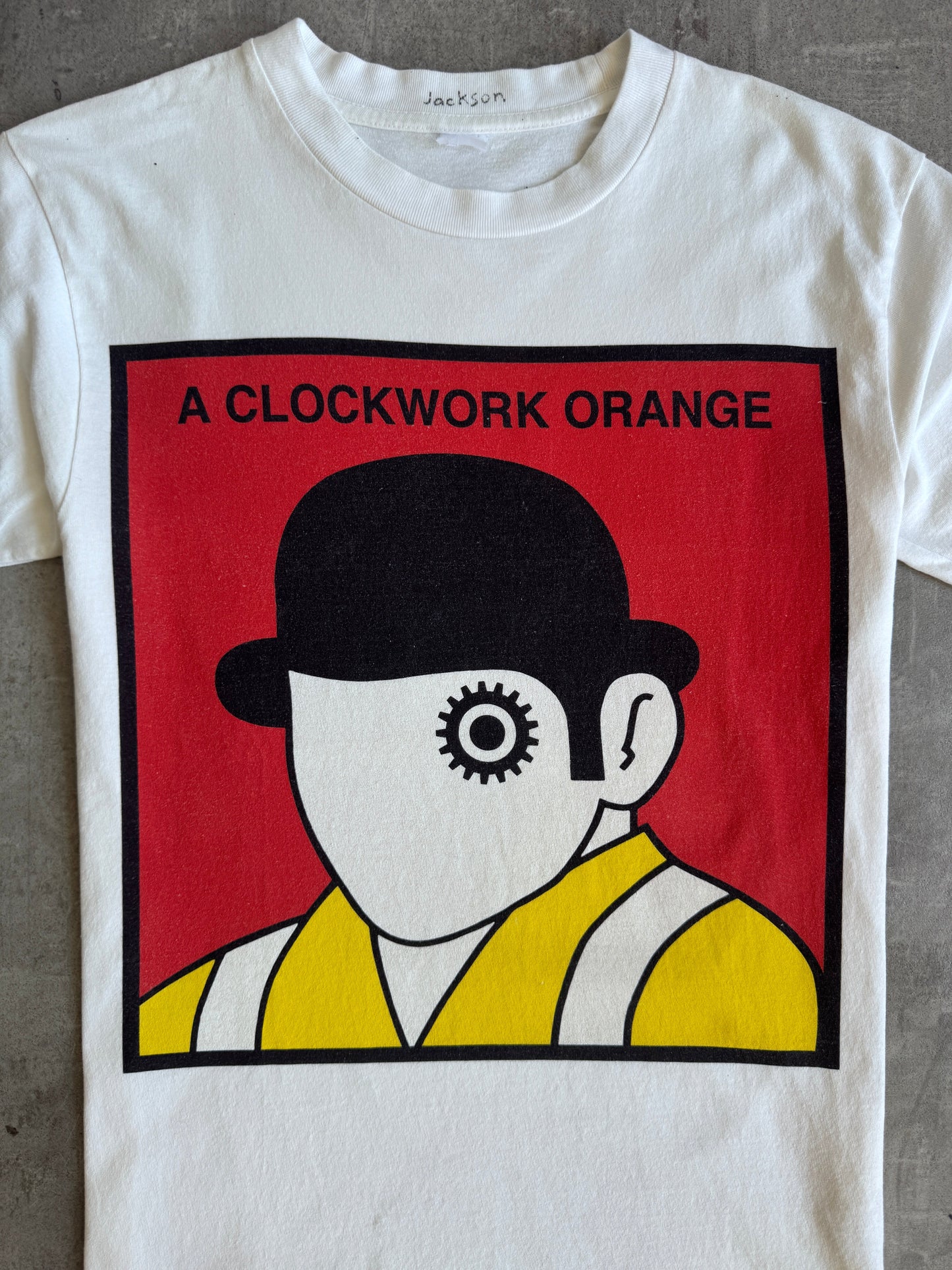 1990's A Clockwork Orange Jumbo Graphic Tee | Medium, Multicoloured