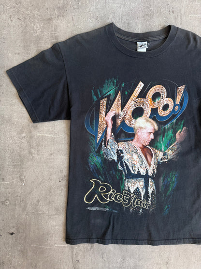 1999 WCW Rick Flair '4 Horsemen' Graphic Tee | Large, Multicoloured