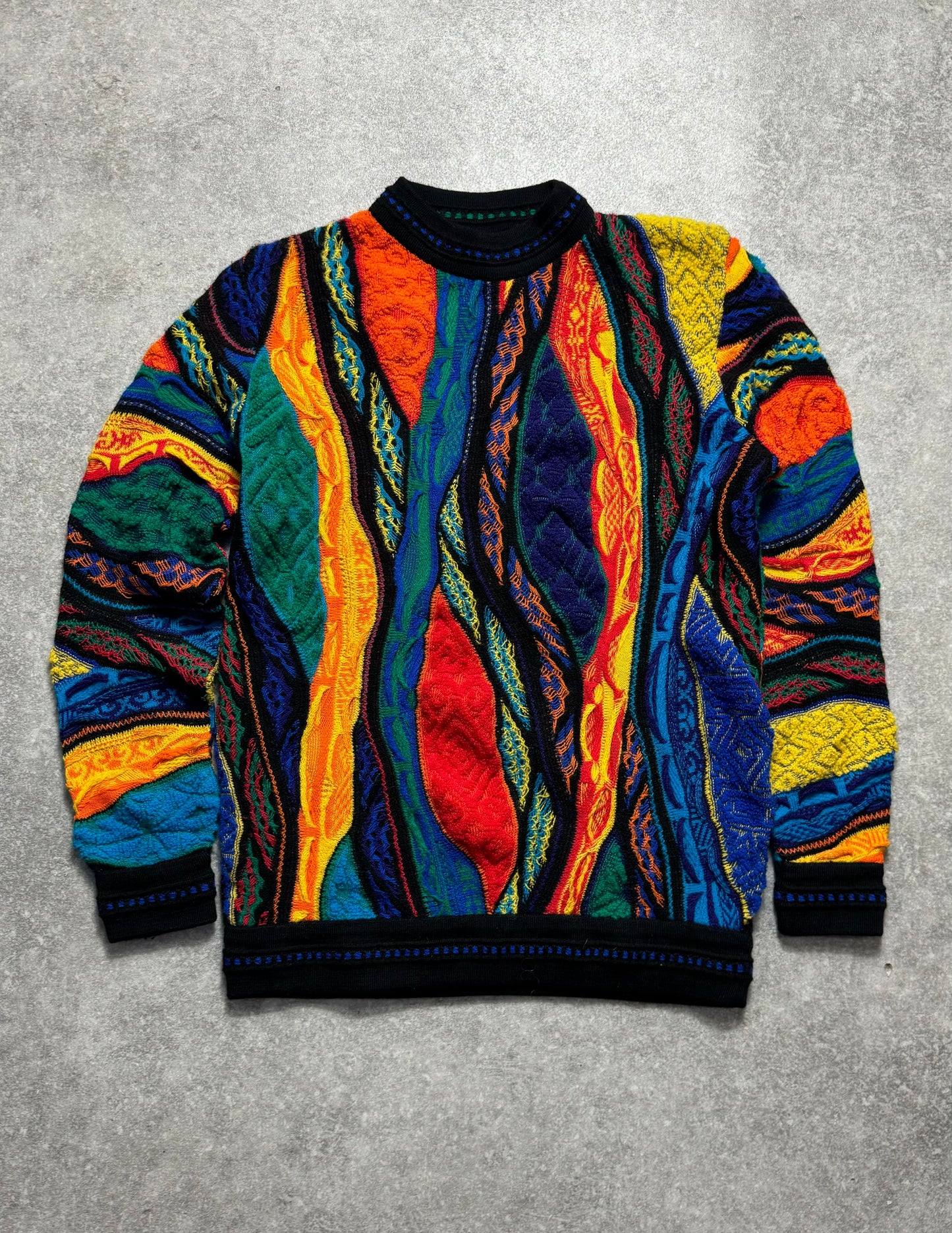 Coogi 90s Multi Crewneck Knit