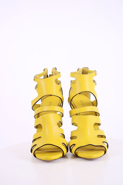 Le Silla Strappy ankle high heels Yellow 38 | O/S, Yellow