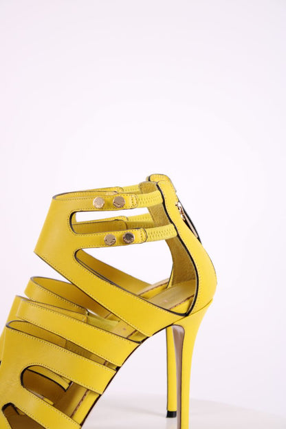 Le Silla Strappy ankle high heels Yellow 38 | O/S, Yellow