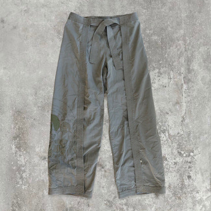 Vintage Maharishi Japanese Wrap Trousers With Iconic Embroidery | Default Title, Multicoloured