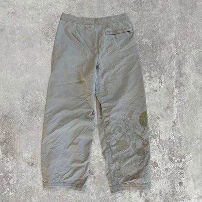 Vintage Maharishi Japanese Wrap Trousers With Iconic Embroidery | Default Title, Multicoloured