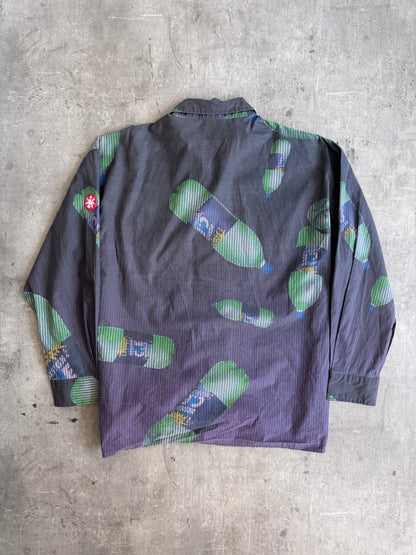 Cav Empt Energy Big Oversized Cotton Shirt | Extra Large, Multicoloured