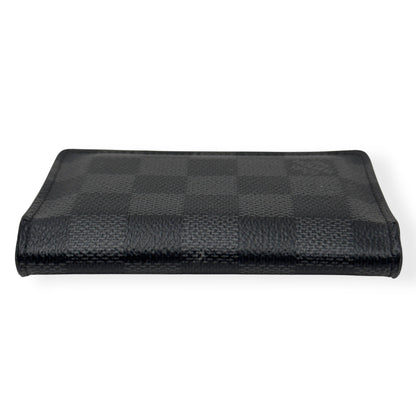 LOUIS VUITTON DAMIER CANVAS POCKET ORGANISER GRAPHITE | O/S, Graphite