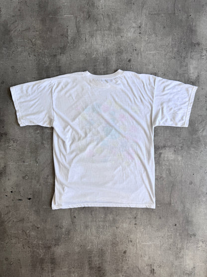 1990's 'Acid Party' Rave Graphic Tee | Large, Multicoloured