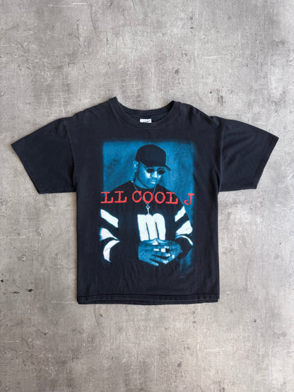 1996 LL Cool J 'Mr. Smith' Double Graphic Rap Tee | Medium, Multicoloured