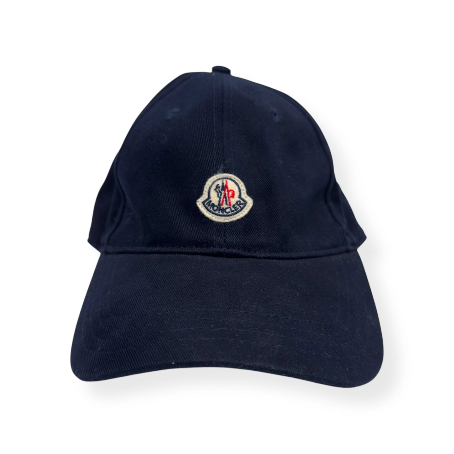 MONCLER COTTON GABARDINE BASEBALL CAP NAVY 56 / S | O/S, Navy