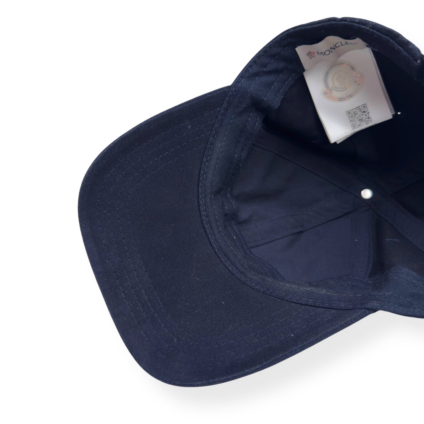 MONCLER COTTON GABARDINE BASEBALL CAP NAVY 56 / S | O/S, Navy